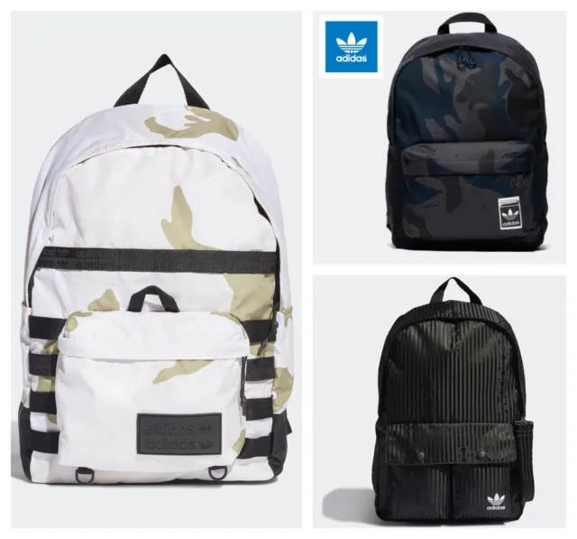 adidas Originals Backpack School Bag Gym Work Rucksack Classic Sports Bags NEW