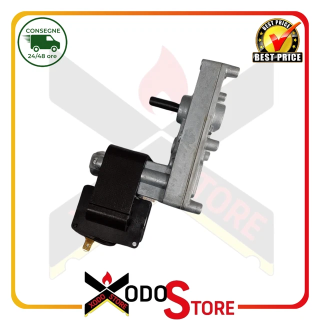 MOTEUR MOTOREDUCTEUR de vis sans fin poêle à granulé pellet 1.26RPM - - mondial