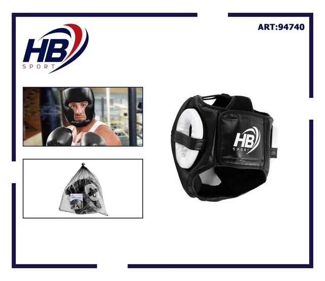 Casque De Boxe RDX MMA - Grille Faciale Amovible - Protection Visage, Oreilles - Cuir Maya Hide - Training Combat Homme/femme
