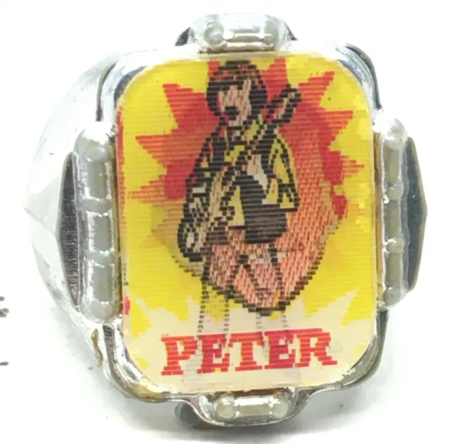 1960s the monkees vari vue flicker ring peter gumball