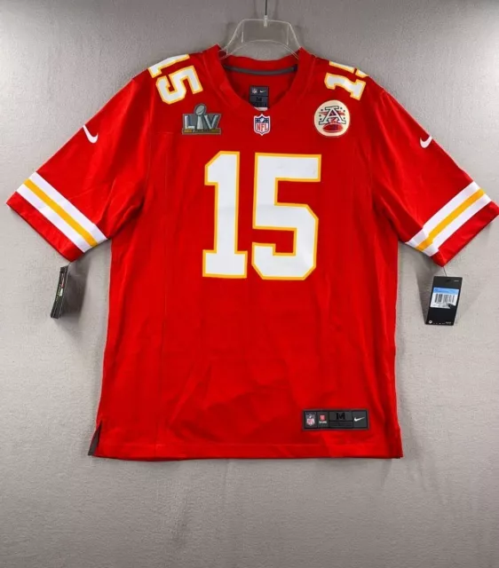 Patrick Mahomes Kansas City Chiefs Nike Super Bowl LV Game Jersey Men's NFL New