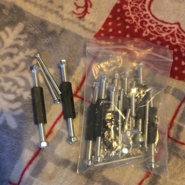 Junction Box Patch Kit JUNCTION BOX REPAIR kit, which includes struts and bolts for fixing £2. ...