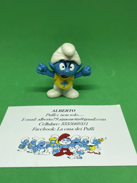 Puffi Smurfs Puffo Elegante Smurf Snappy 20401
