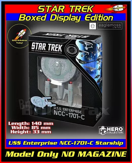 Eaglemoss Star Trek: USS Enterprise NCC 1701 C Wave 1 Repack Edition New Boxed