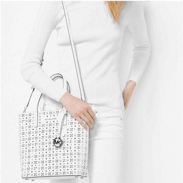 Michael Michael Kors  HAYLEY MEDIUM Perforated NORTH SOUTH TOP ZIP TOTE