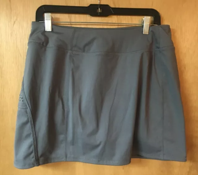 Tangerine Skirt Skort Women's Gray Stretch - Size M