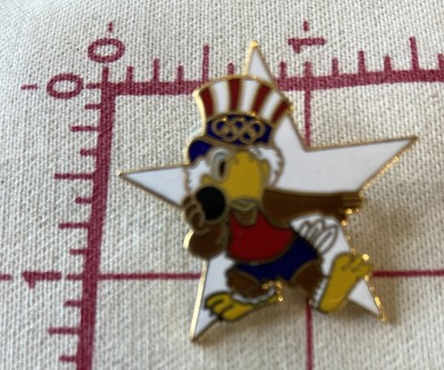 Aigle Los Angeles 1984 Xxiii Olympique Été Jeux Broche Aigle Piste & Domaine Haut Jump 