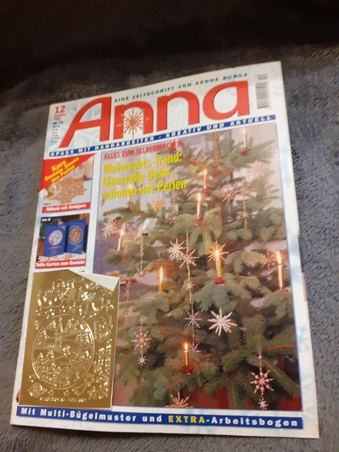 Anna - Spass mit Handarbeiten - Burda - 12 /2000 - Weihnachten