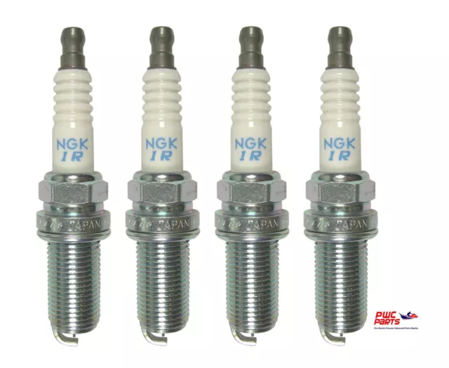 NGK Spark Plugs USA 4212 ILFR6GE Set of Four Fine Wire Laser Iridium & Platinum