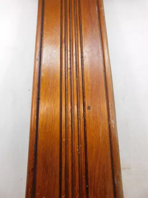 1880's Wooden DOOR / WINDOW TRIM Molding Casing VICTORIAN Style Butternut ORNATE