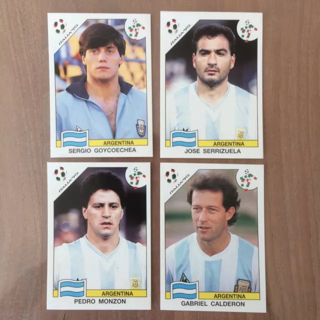 Extra Stickers Argentina Wc Italia 1990 Album Panini World Cup Story