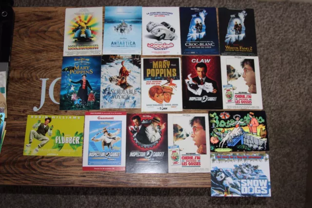 cartes postales disney film coccinelle mary poppins inspecteur gadget flubber 25