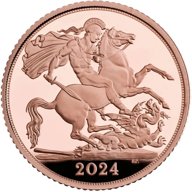 The Half Sovereign 2024 Gold Proof Coin