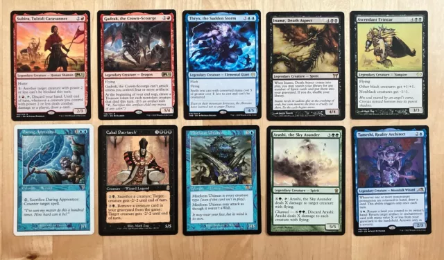 10x Rare Legendary Commander Regular- Bulk MTG Magic The Gathering