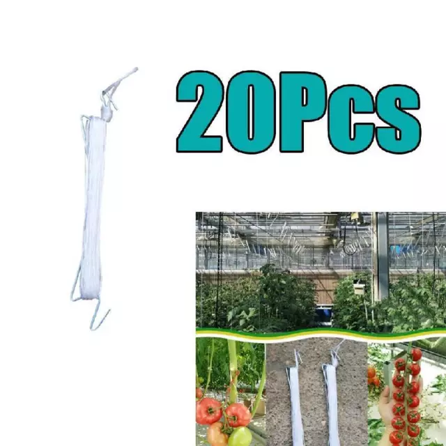 15/20/25/30pcs Tomato Hooks Vegetable Clamps For Planting Tomato Durable
