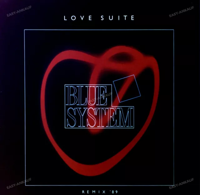 Blue System - Love Suite (Remix '89) Maxi (VG+/VG+) '