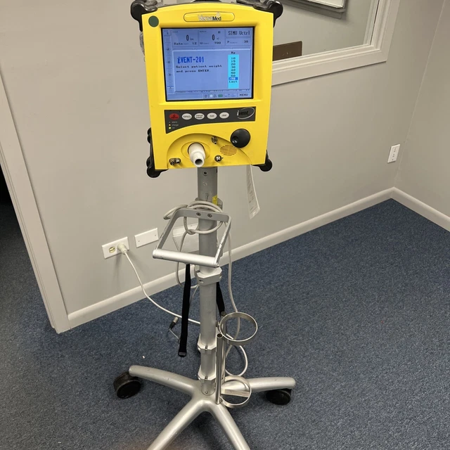 GE VersaMed iVent 201 MRI Ventilator w/Stand