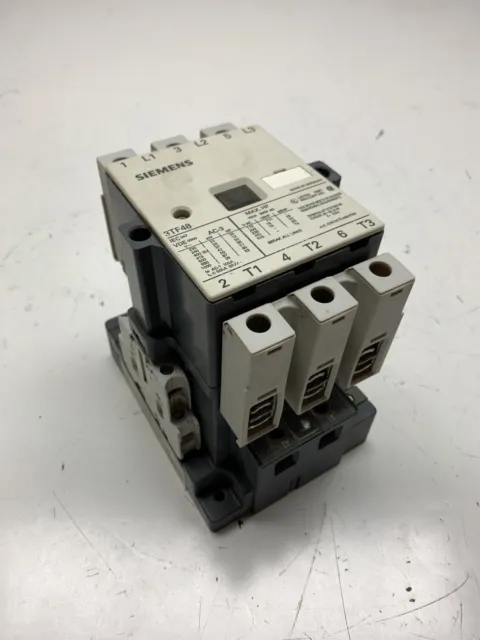 Siemens 3Tf48 3Tf4811-0Ak6 3-Pole Contactor