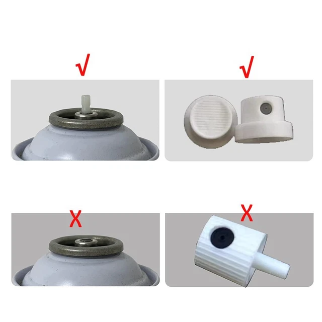 Tubo di prolunga ugello flessibile compatibile con bombolette spray aerosol lunghezza 60 cm