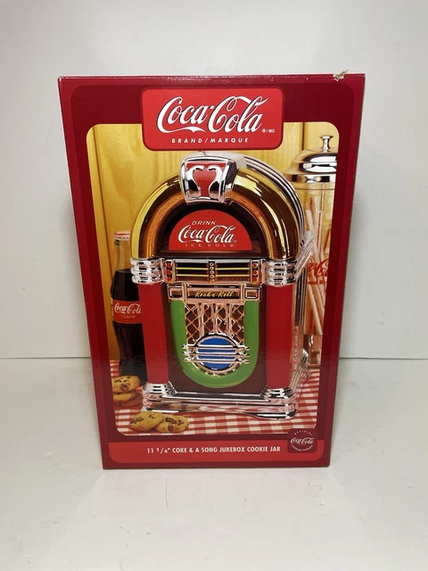 コレクション coca cola Jukebox type Radio vintage COCA-COLA Retro-Style Illuminated Musical Jukebox Sculpture