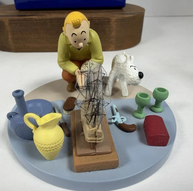 Coffret Tintin - Scène Moulinsart - Tintin Oriental - Occasion, Boîte Présente