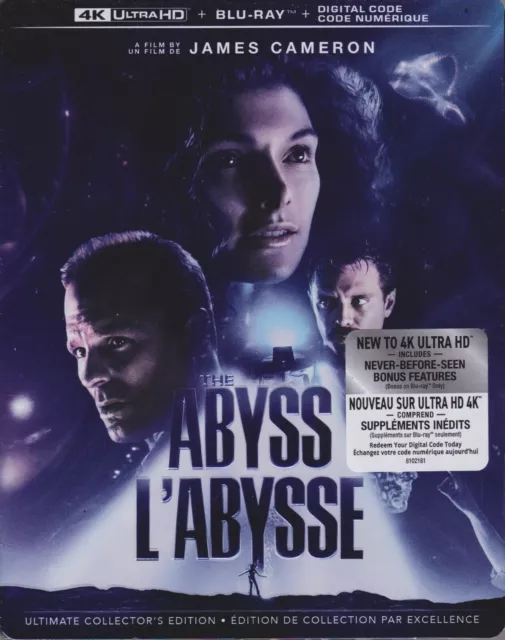 The Abyss Ultimate Collector's Edition 4K Ultra Hd & Bluray & Digital Set