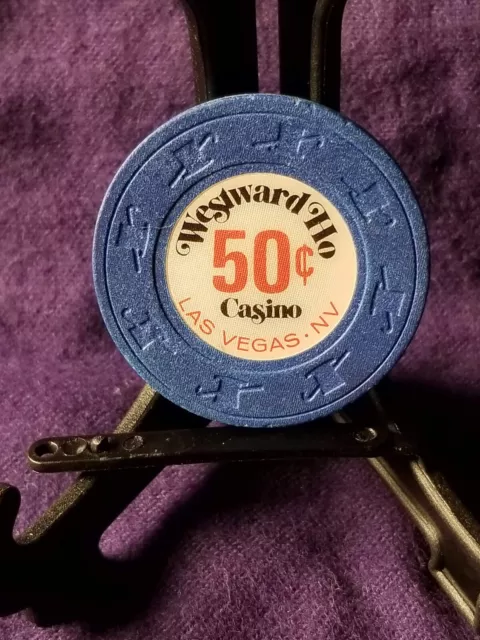 $0.50 Westward Ho Casino Chip Las Vegas Nevada