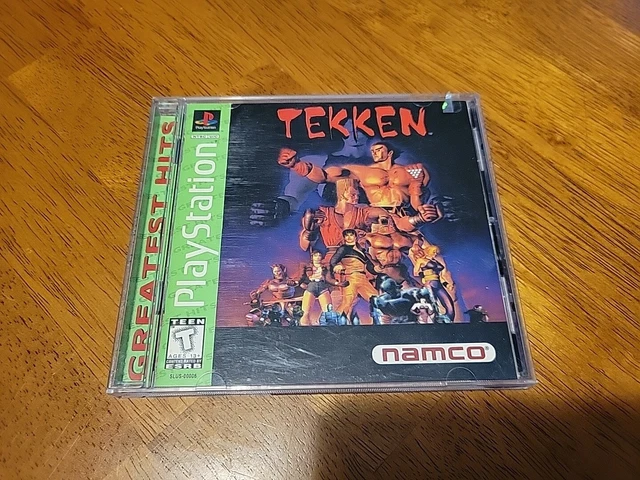 TEKKEN (SONY PLAYSTATION 1, PS1 1995) Greatest Hits CIB Complete