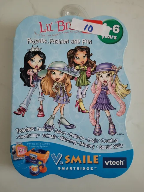 Lil' Bratz VTech V.Smile Smartridge Educational Game - Ages 4-6 - New NIP