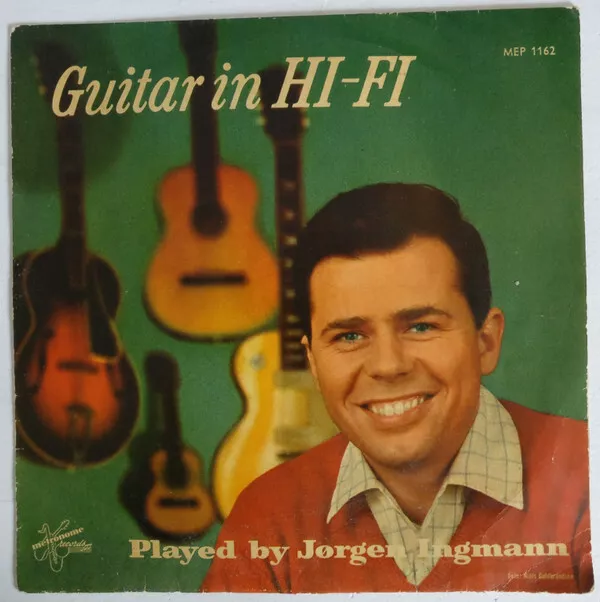 Jørgen Ingmann - Guitar In Hi-Fi (7", EP) (Very Good Plus (VG+)) - 1132979253
