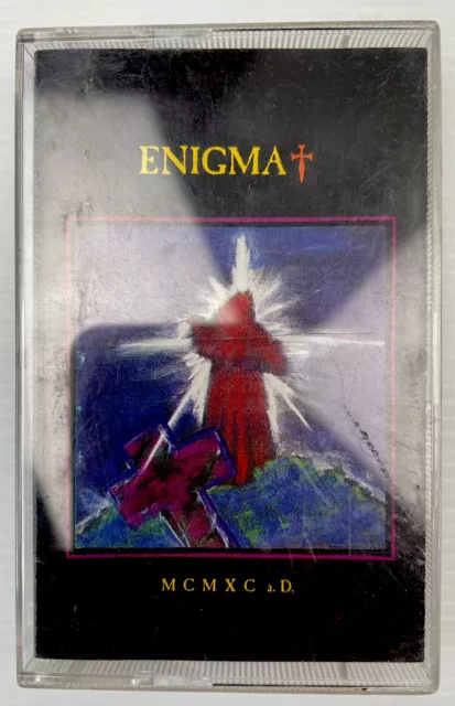 Enigma MCMXC a.D Music Cassette Tape MCVIR I Virgin 1991 Original