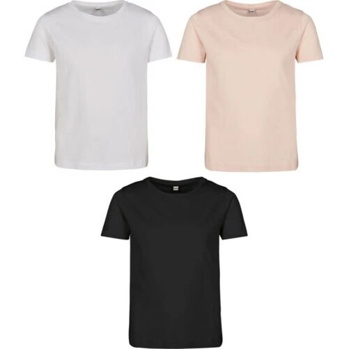 Bambine Ragazze Bambini Cotone Manica Corta T Shirt Maglietta