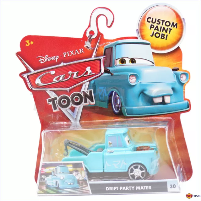 Disney Pixar Cars Toon - Drift Party Mater #30 - Tokyo Mater 2010 Mattel