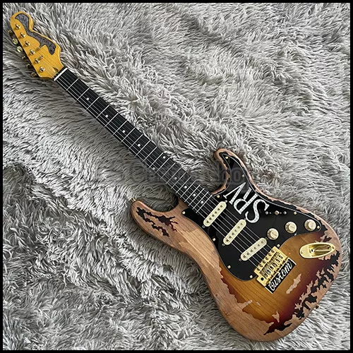 SRV ST Electric Guitar Number One Limited Edition Stevie Ray Vaughan Tribute