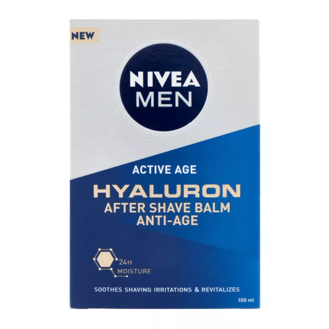 Nivea Men Active Age After Shave Hyaluron Balsamo Dopobarba 100ml