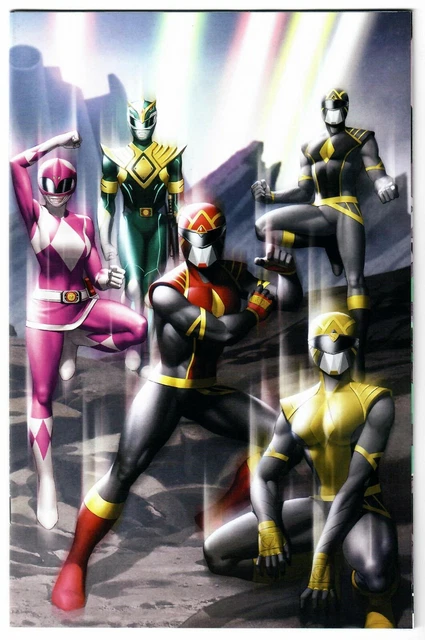 Power Rangers #1 Jung-Geun Yoon 1 Per Store Wraparound Variant Cover - 2020