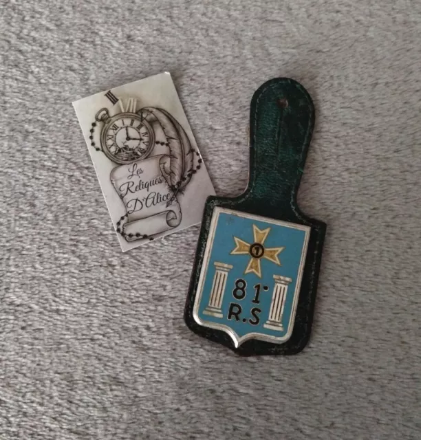 Insigne/pucelle 81 e régiment de soutien Drago Paris G2274