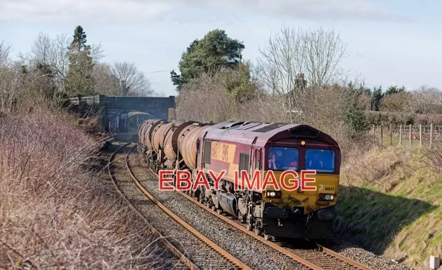 Photo  Still In Ews Colours But With A Db Sticker Class 66 Diesel Loco 66143 Pul