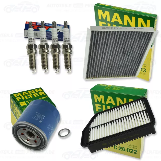 MANN  Inspektionskit Filter Satz M (AK) HYUNDAI KIA i30 CEED 1,4 1,6 MPi ab 12