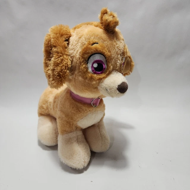 BUILD A BEAR Paw Patrol Skye Girl Sky Pink Puppy Dog Plush Stuffed Doll