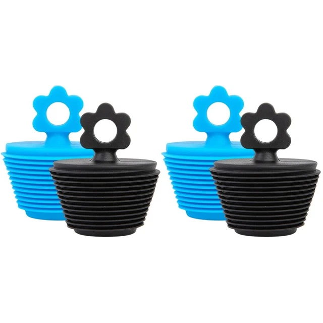 4 piezas tapones de bañera tapón de fregadero de baño tapón de fregadero
