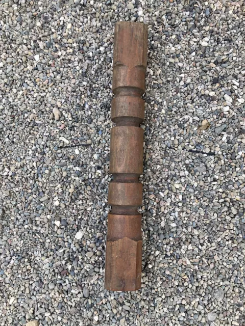 Vintage Wooden Stair Balusters Post Banister 25 1/2 Inches Tall 3 1/2 Wide
