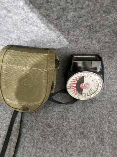 VTG DeJur Amsco Corp Exposure Meter US Army Signal Corps PH-260-A W/Case