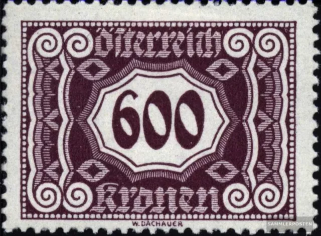 Österreich P122 postfrisch 1922 Portomarken