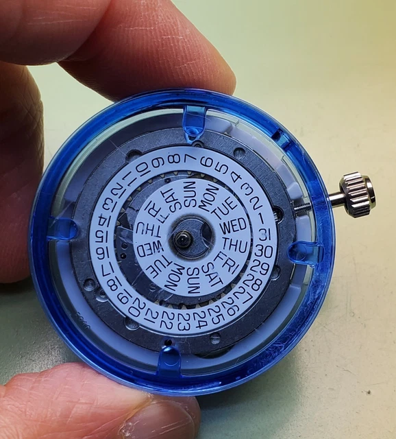 VALJOUX Chronograph movement ETA 7750 High end decorated rotor and bridge 25 j. VALJOUX Chronograph movement ETA 7750 High end decorated rotor and bridge 25 j.