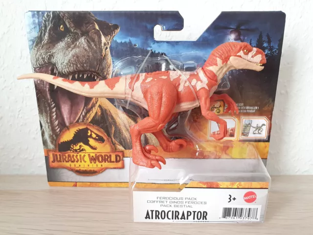 Brindes Infantis: Velociraptor (Surpresa do Kinder Ovo, Europa(Joy -  Jurassic World) Col:VV432