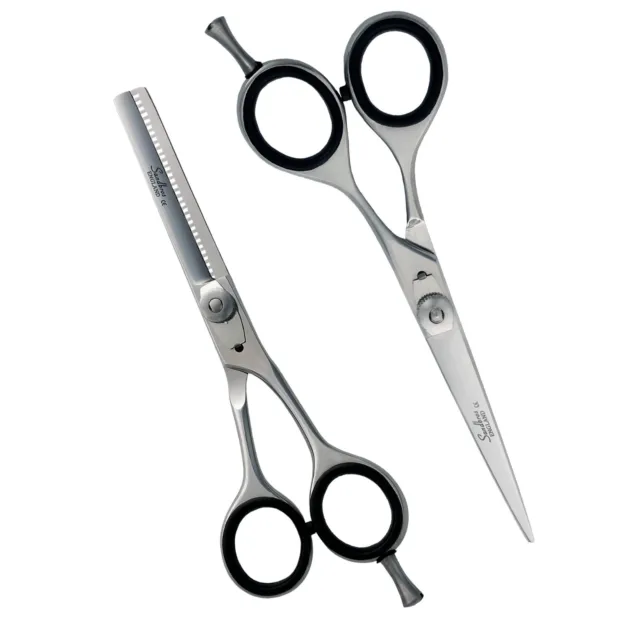 Professional Hair Scissors Hairdressing Scissors Barber Shears, Salon SET 5.5''