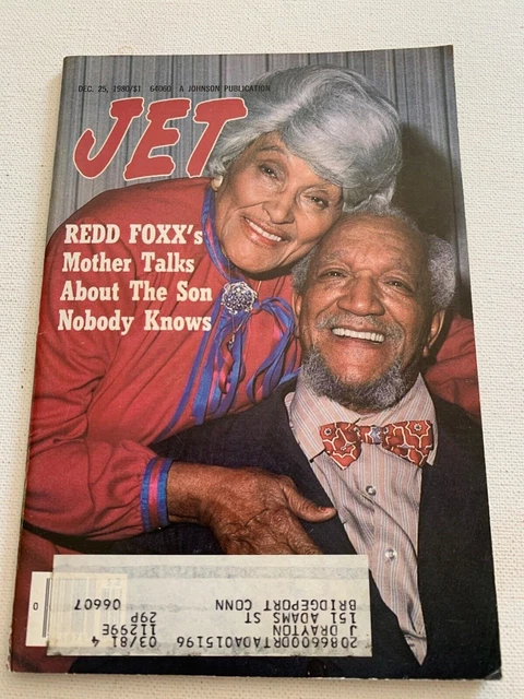 Jet Magazine Dec 25, 1980 Redd Foxx’s Mother Talks About The Son Nobody Knows 