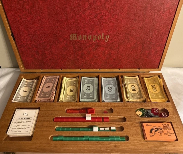 Jeu Monopoly Parker Français De 1992 - Édition Vintage Complète Et Rare - Collection