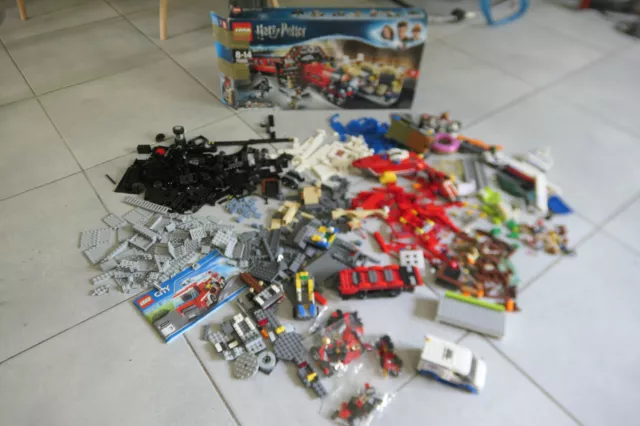 GROS LOT de Lego divers et variés dont le Poudlard Express Harry Potter 75955
